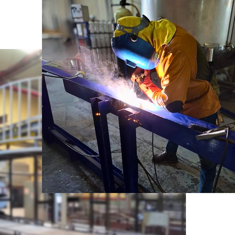 industrial projects, vise, prefabricated steel structures